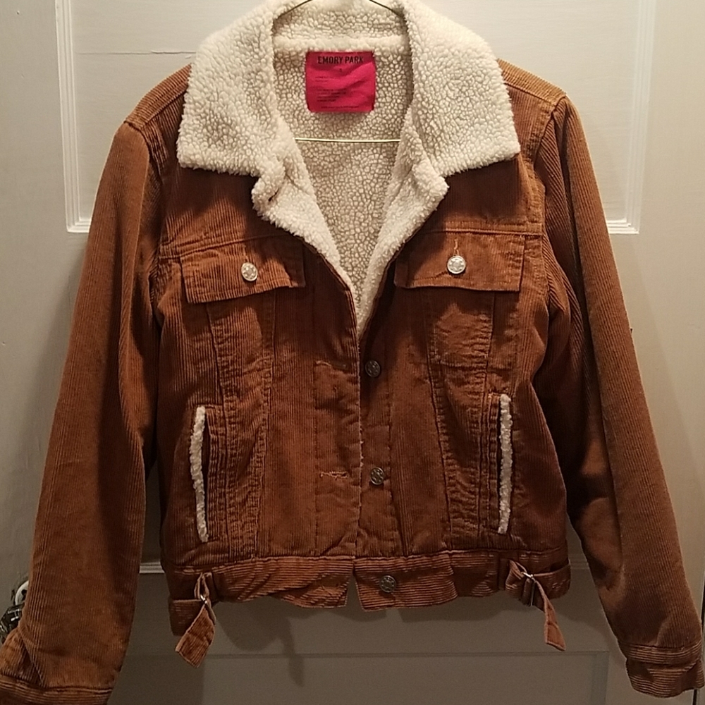 Soft cordory jacket
